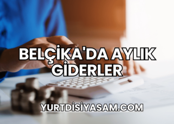 Belçika'da Aylık Giderler