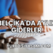Belçika'da Aylık Giderler