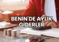 Benin'de Aylık Giderler