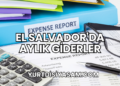 El Salvador'da Aylık Giderler