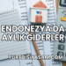 Endonezya'da Aylık Giderler