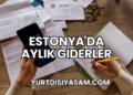 Estonya'da Aylık Giderler