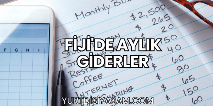 Fiji'de Aylık Giderler