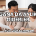 Gana'da Aylık Giderler