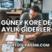Güney Kore'de Aylık Giderler