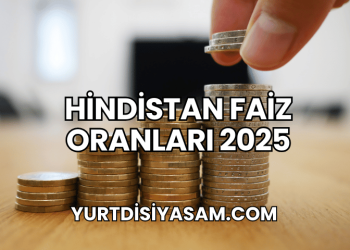 Hindistan Faiz Oranları 2025