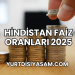 Hindistan Faiz Oranları 2025