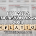 Hollanda Enflasyon Oranı 2024