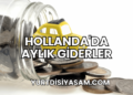 Hollanda'da Aylık Giderler