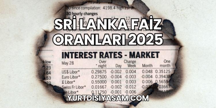 Sri Lanka Faiz Oranları 2025