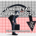 Türkiye Faiz Oranları 2025