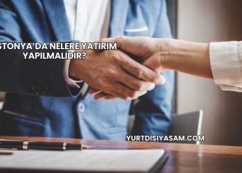 Estonya’da Nelere Yatırım Yapılmalıdır?