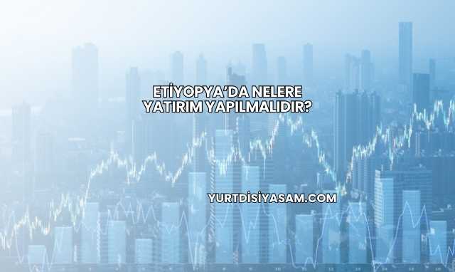Etiyopya’da Nelere Yatırım Yapılmalıdır?