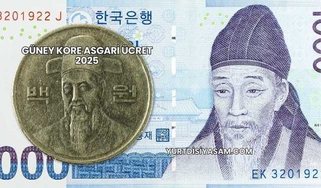 Güney Kore Asgari Ücret 2025
