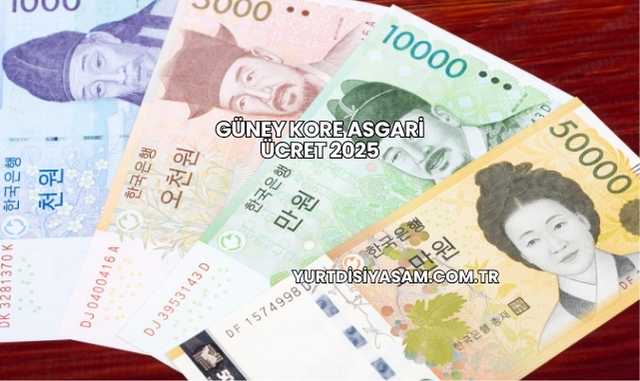 Güney Kore Asgari Ücret 2025