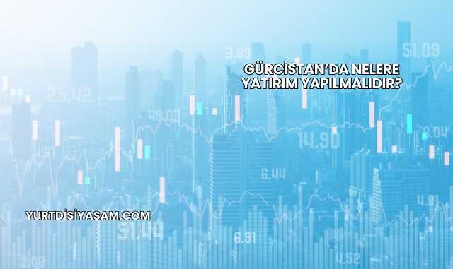 Gürcistan’da Nelere Yatırım Yapılmalıdır?