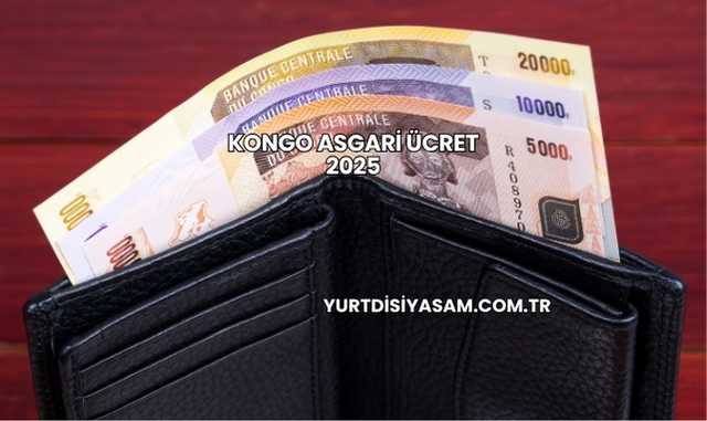 Kongo Asgari Ücret 2025
